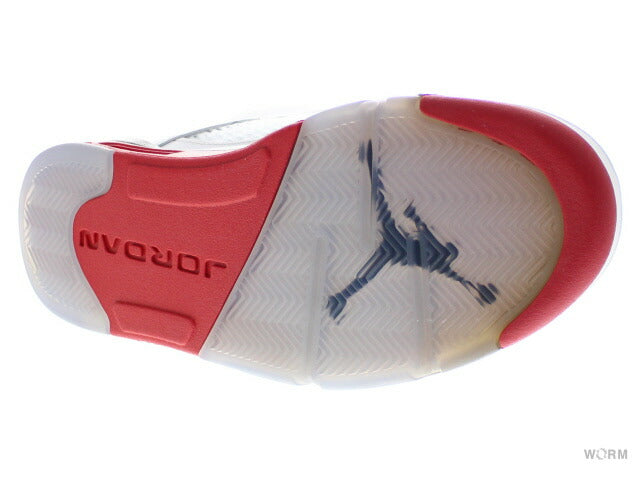 【US12】  AIR JORDAN 5 RETRO FIRE RED BLACK TONGUE 2013 136027-120 【DS】