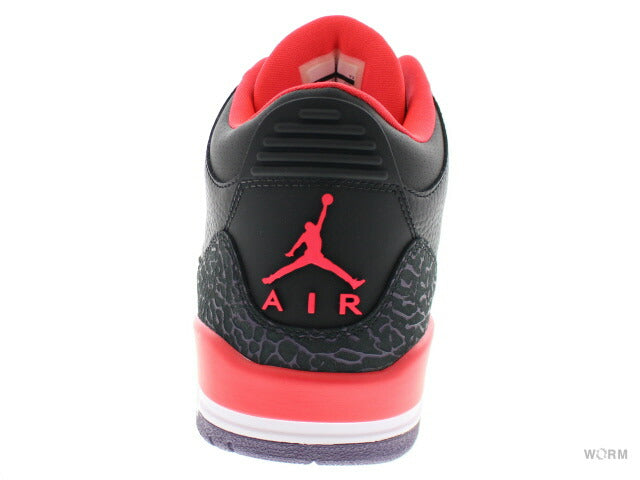 【US10.5】 AIR JORDAN 3 RETRO CRIMSON 136064-005 【DS】