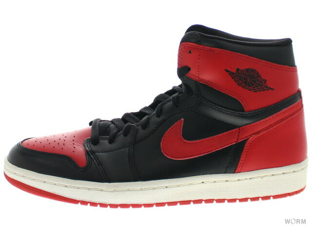 【US7.5】 AIR JORDAN 1 RETRO BRED 2001 136066-061 【DS】