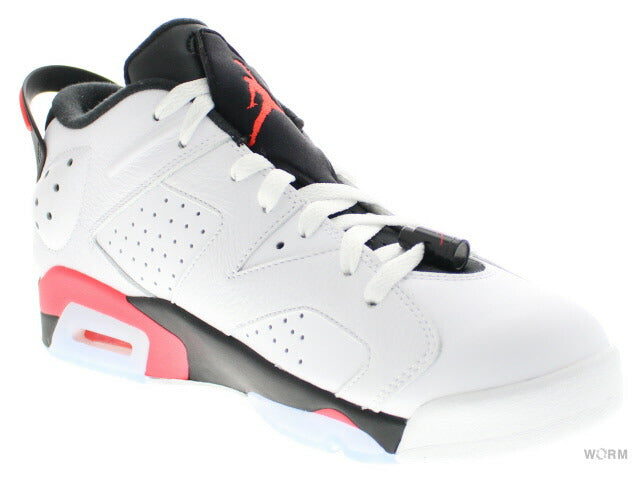 [US10] AIR JORDAN 6 RETRO LOW INFRARED WHITE 304401-123 [DS]