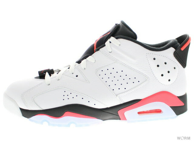 [US10.5] AIR JORDAN 6 RETRO LOW INFRARED WHITE 304401-123 [DS]