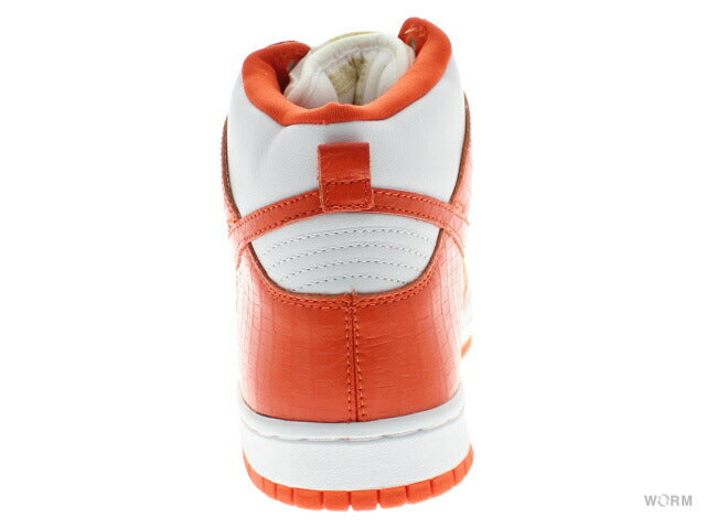 【US9.5】 NIKE SB DUNK HIGH PRO SB SUPREME ORANGE STARS 307385-181 【DS】