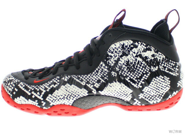 [US9.5] NIKE AIR FOAMPOSITE ONE ALBINO SNAKESKIN 314996-101 [DS]