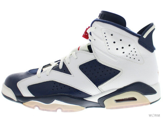 [US8.5] AIR JORDAN 6 RETRO "OLYMPIC" 384664-130 [DS]