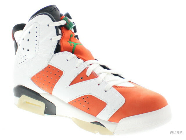 [US9] AIR JORDAN 6 RETRO GATORADE 384664-145 [DS]