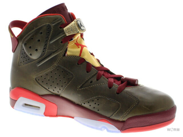 【US8】 AIR JORDAN 6 RETRO “CIGAR” 384664-250 【DS】