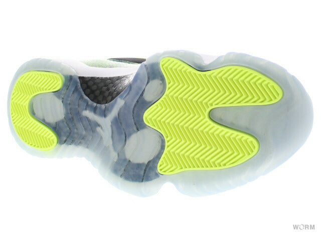 【US9.5】 AIR JORDAN 11 RETRO LOW GREEN SNAKESKIN 528895-033 【DS】