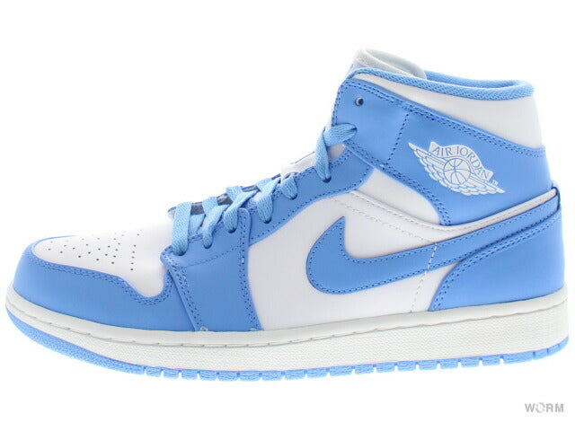 [US9.5] AIR JORDAN 1 MID "UNC" 554724-106 [DS]