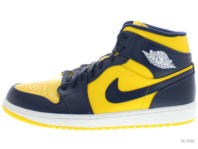 [US8] AIR JORDAN 1 MID "MICHIGAN" 554724-707 [DS]