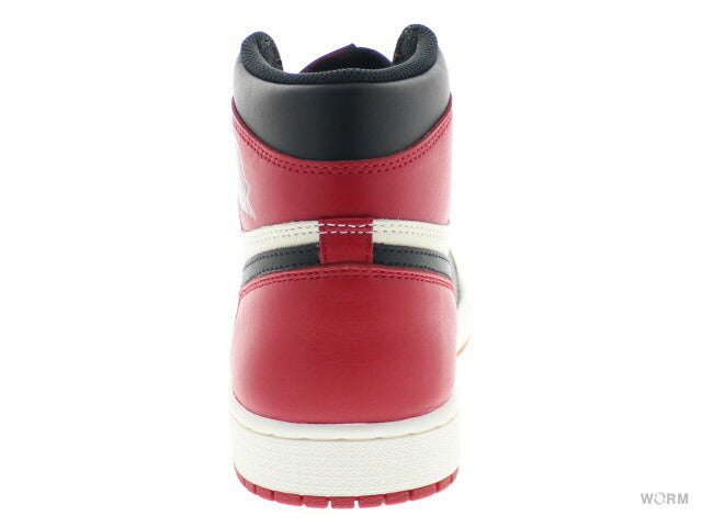 【US8】 AIR JORDAN 1 RETRO HIGH OG BRED TOE 555088-610 【DS】