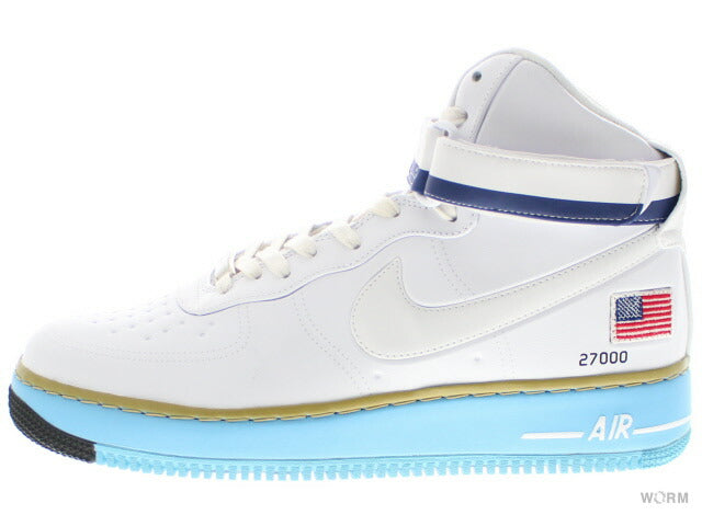 【US10】 NIKE AIR FORCE 1 QS “HIGH BDAY” 573752-100 【DS】