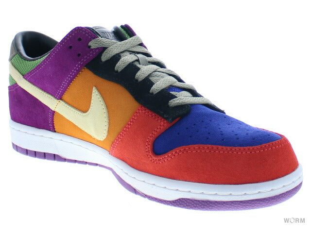 【US9】NIKE DUNK PRM LOW VIOTEC SP “CRAZY RAINBOW” 617069-550 【DS】