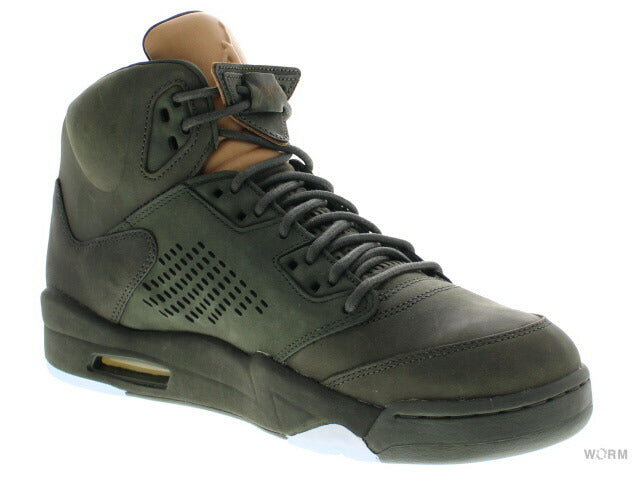 【US8】 AIR JORDAN 5 RETRO PREM TAKE FLIGHT 881432-305 【DS】