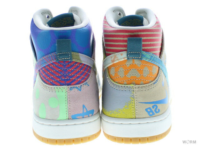 【US7】 NIKE SB ZOOM DUNK HIGH PREM WHAT THE 918321-381 【DS】