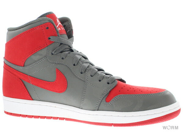 【US9.5】 AIR JORDAN 1 RETRO HIGH PREM CAMO 3M BRED AA3993-032 【DS】