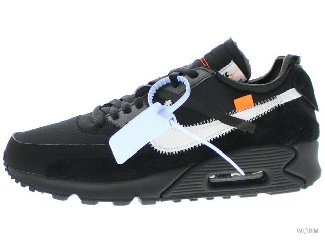 [US8.5] NIKE THE 10:AIR MAX 90 OFF-WHITE BLACK AA7293-001 [DS]