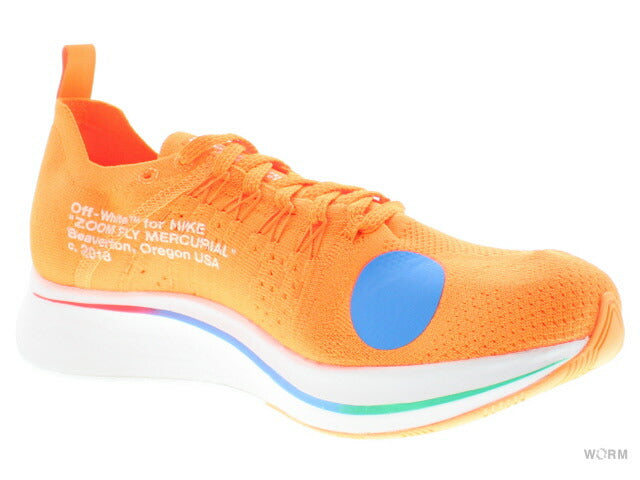 【US12】 NIKE ZM FLY MERCURIAL FK / OW OFF-WHITE AO2115-800 【DS】