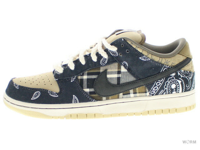 【US9】 NIKE SB DUNK LOW PRM QS TRAVIS SCOTT CT5053-001 【DS】