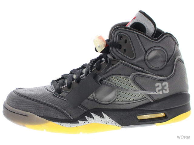 【US7】 AIR JORDAN 5 RETRO SP OFF-WHITE ct8480-001 【DS】