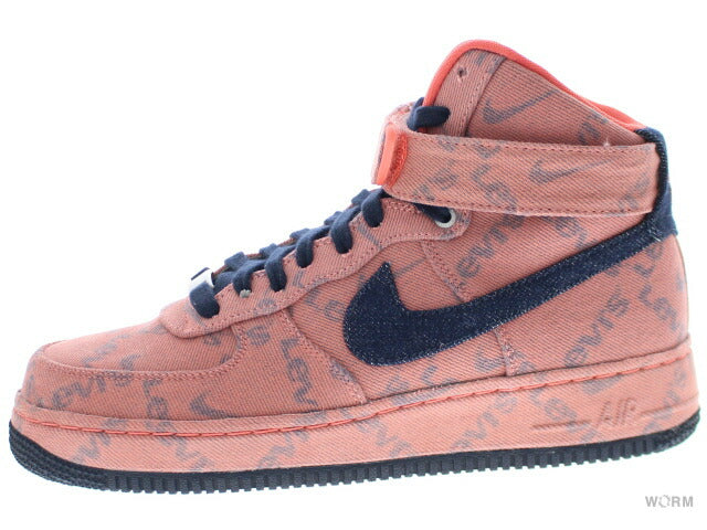 【US7】 NIKE AIR FORCE 1 HIGH LEVIS LEVIS EXCLUSIVE DENIM CV0672-844 【DS】