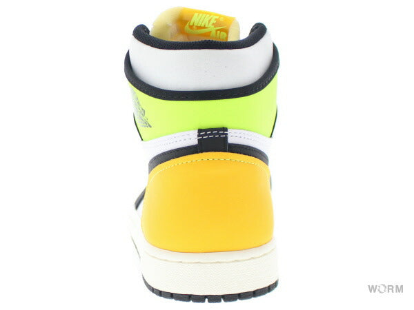 【US10】 AIR JORDAN 1 RETRO HIGH OG VOLT GOLD 555088-118 【DS】