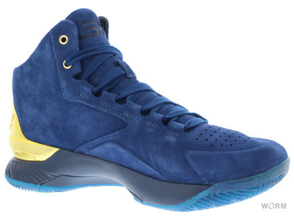 [US9.5] UNDER ARMOR CURRY 1 LUX MID SDE 1296617-997 [DS]