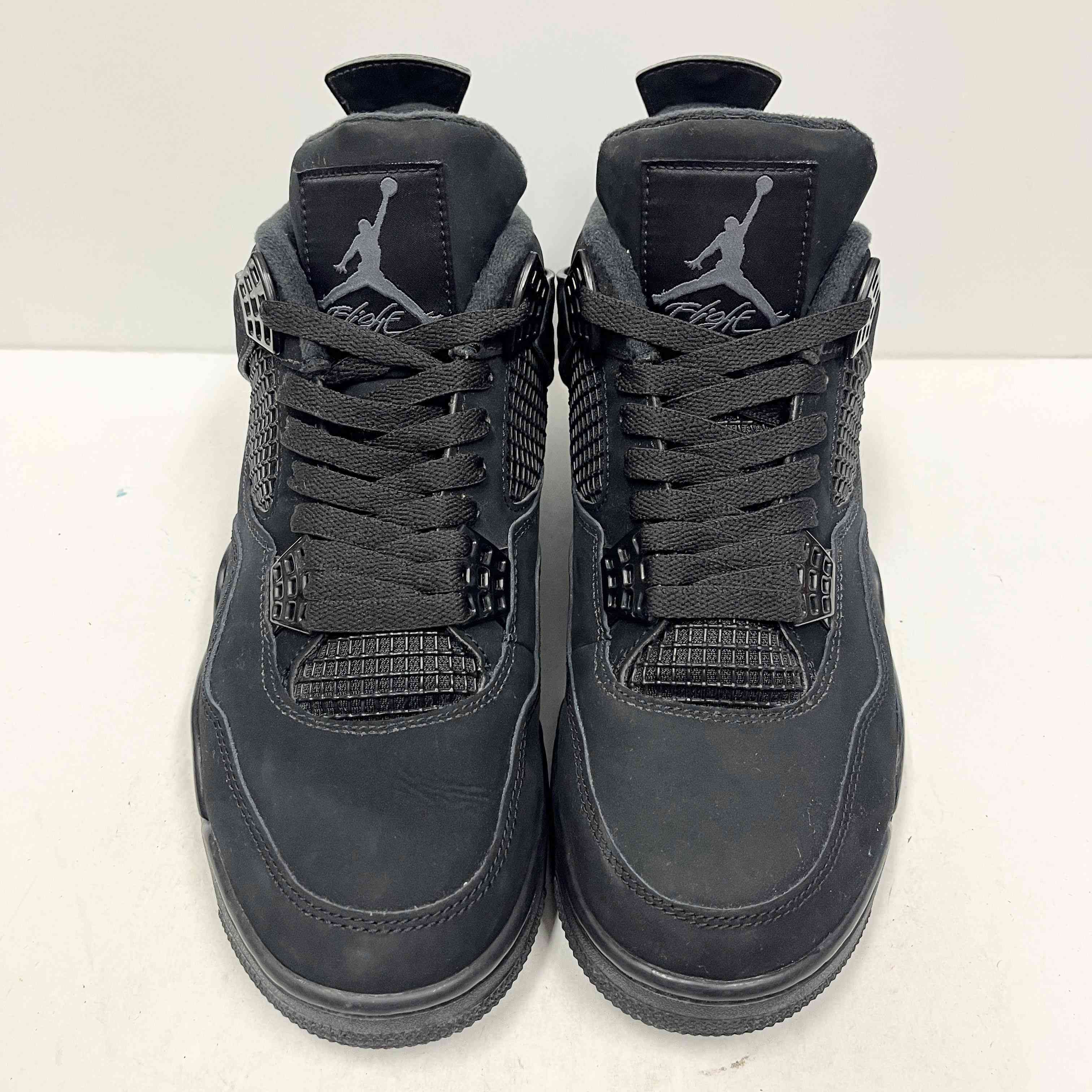 【US9.5】 AIR JORDAN 4 RETRO BLACK CAT 2020 CU1110-010 【USED】