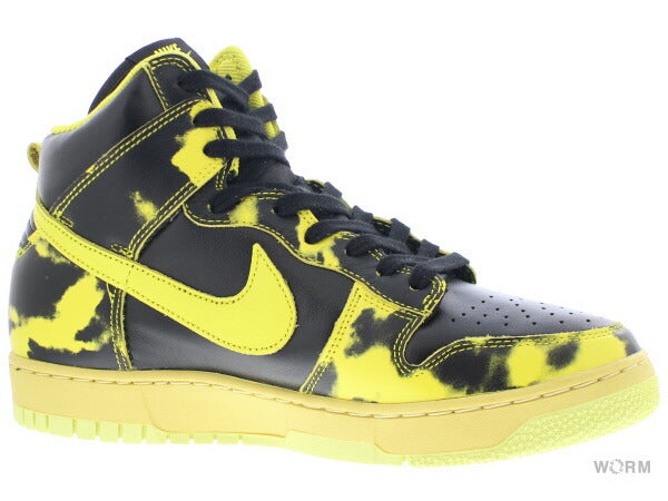 [US10] NIKE DUNK HI 1985 SP Yellow Acid Wash DD9404-001 [DS]