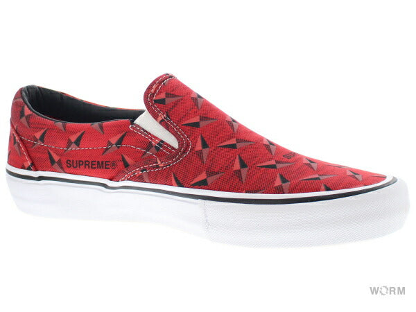 【US9.5】 VANS SLIP-ON Supreme VN0A347VTEH 【DS】