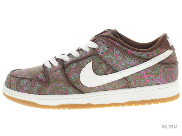 [US9] NIKE SB DUNK LOW PRO PRM Brown Paisley DH7534-200 [DS]