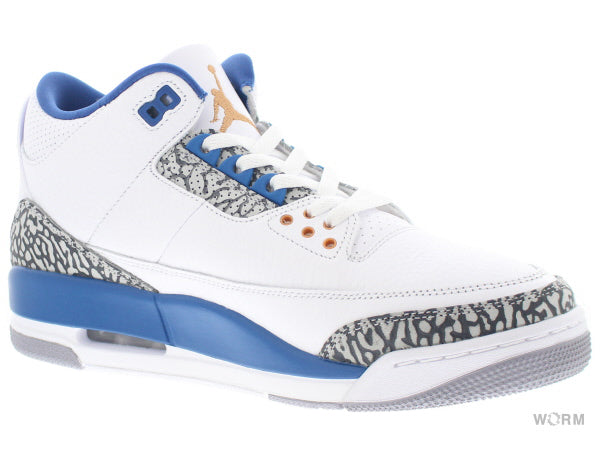 【US10】 AIR JORDAN 3 RETRO True Blue and Copper CT8532-148 【DS】