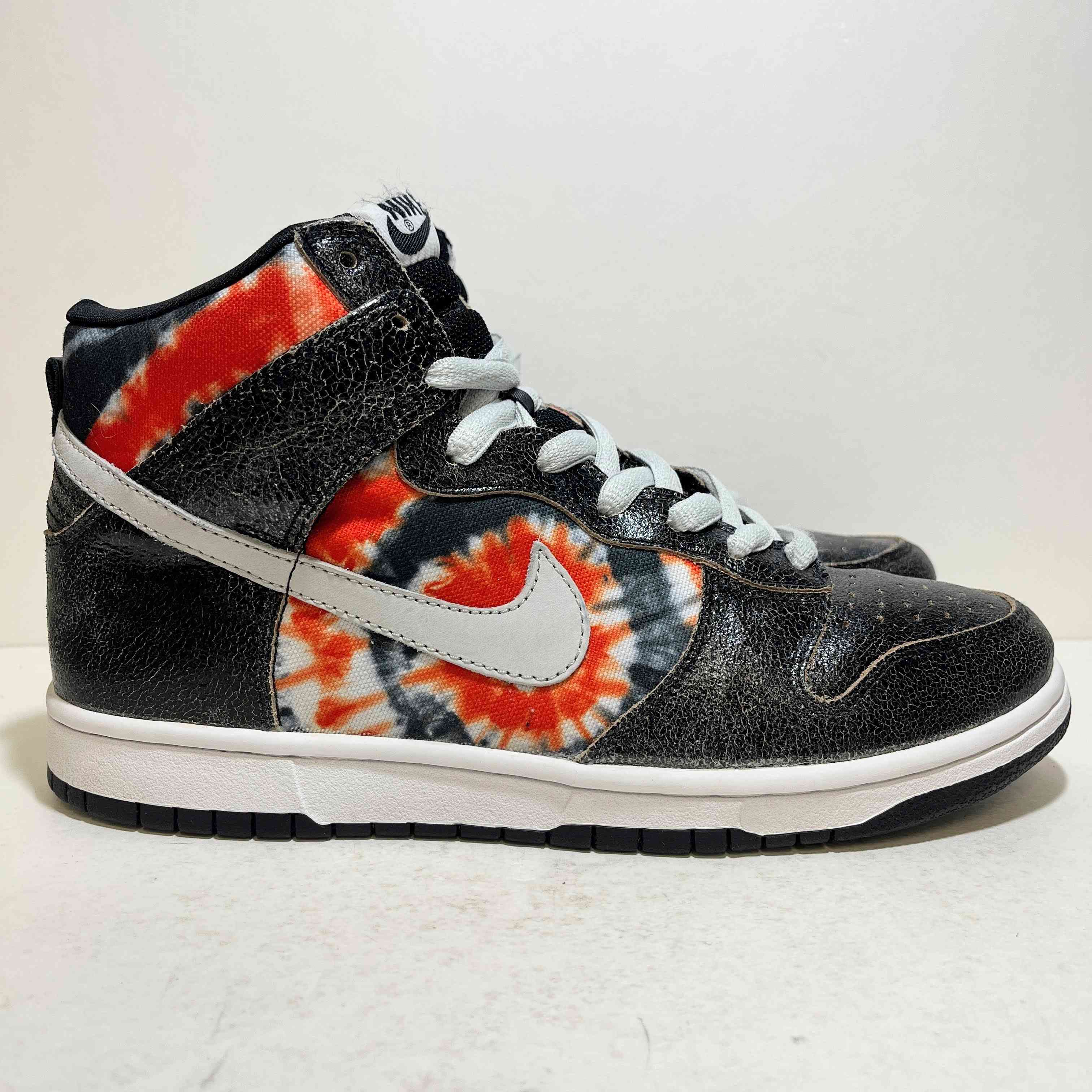 【US9.5】 NIKE SB DUNK HIGH PRO HUF 305050-102 【USED】