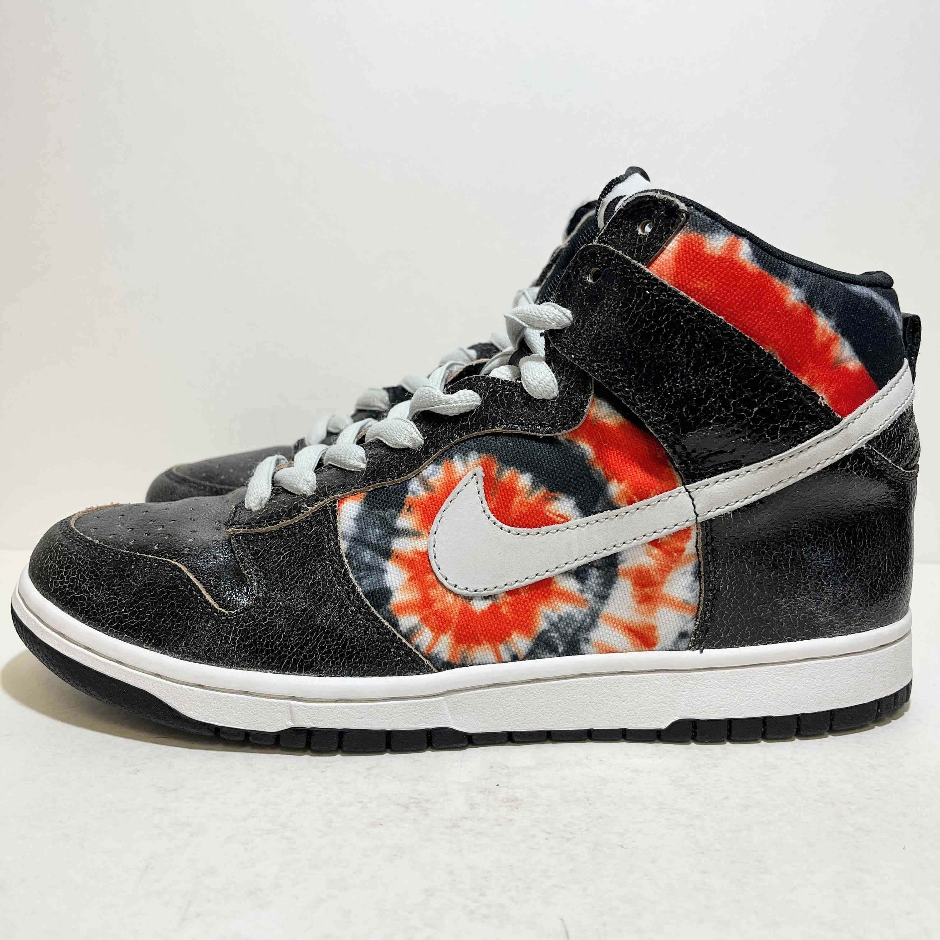 【US9.5】 NIKE SB DUNK HIGH PRO HUF 305050-102 【USED】