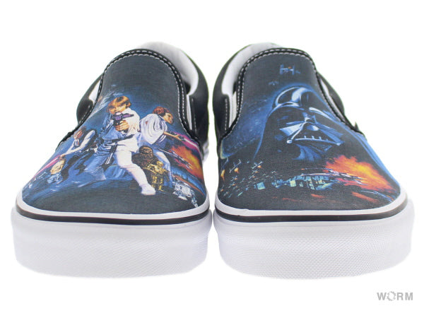 【US10】 VANS CLASSI SLIP-ON STAR WARS VN0XG8DJK 【DS】