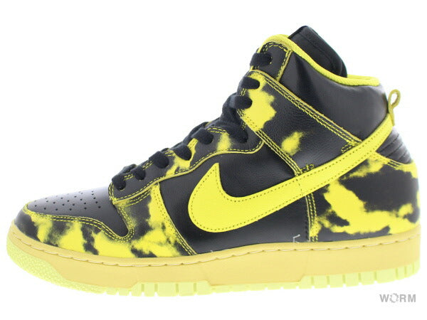 【US11】 NIKE DUNK HI 1985 SP Yellow Acid Wash DD9404-001 【DS】