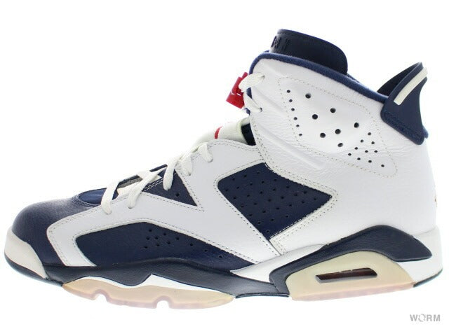 【US8.5】 AIR JORDAN 6 RETRO OLYMPIC 384664-130 【DS】