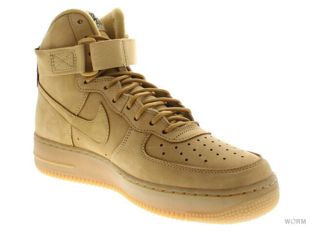 【US9】 NIKE AIR FORCE 1 HIGH 07 LV8 WHEAT 2015 806403-200 【DS】