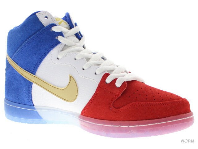 【US8】 NIKE SB DUNK HIGH PREMIUM TRICOLOR 313171-674 【DS】