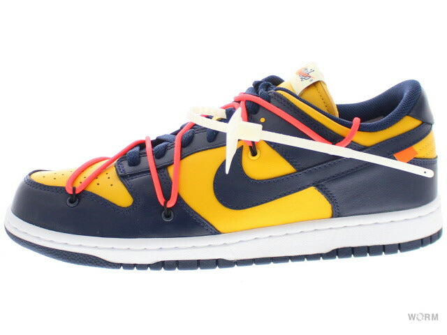 【US10】 NIKE DUNK LOW LTHR / OW OFF-WHITE CT0856-700 【DS】