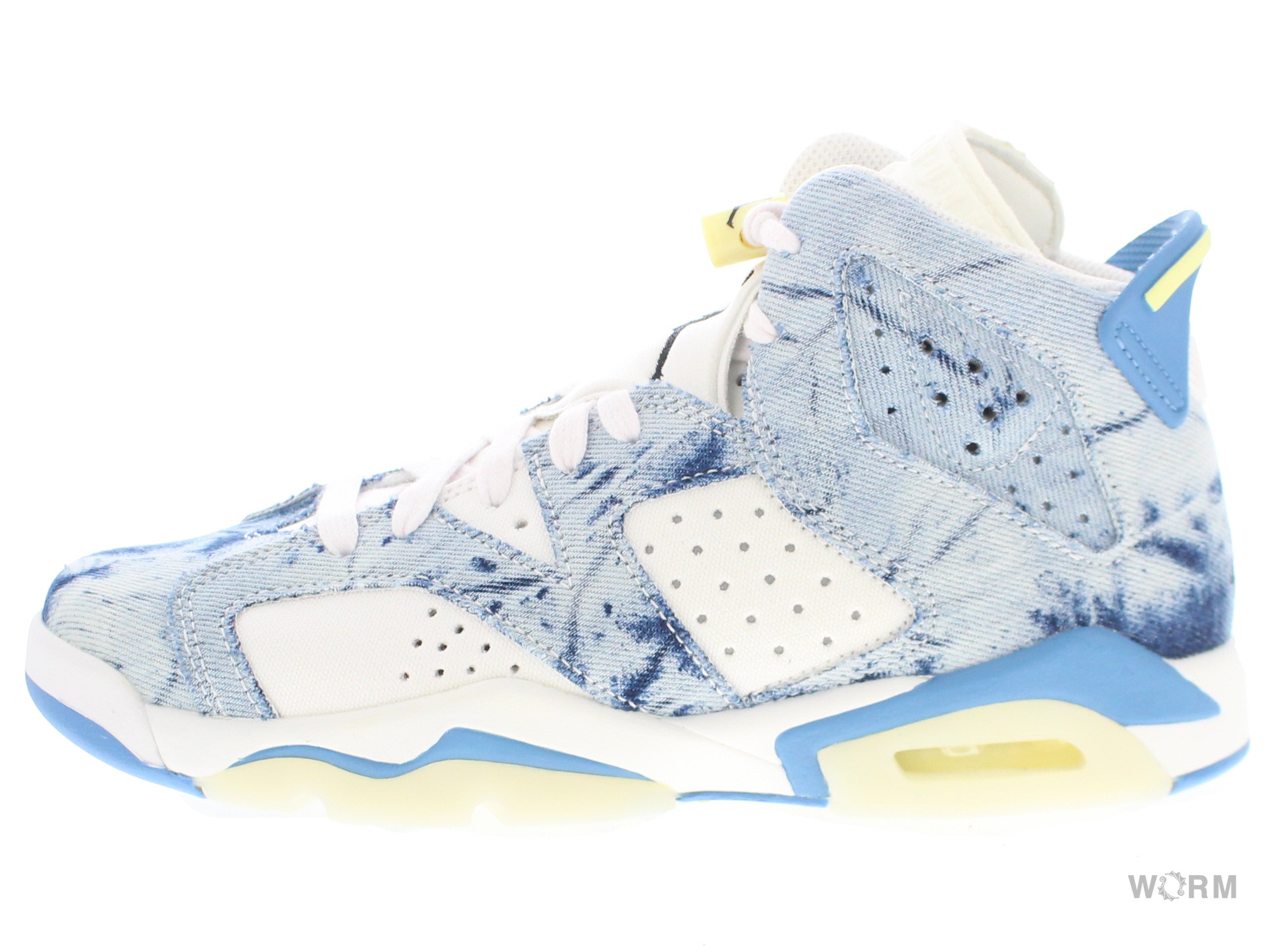 【US 6.5Y】 AIR JORDAN 6 RETRO (GS) Washed Denim DM9045-100 【DS】