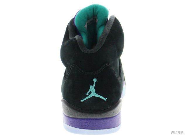 【US9】 AIR JORDAN 5 RETRO Black Grape 136027-007 【DS】