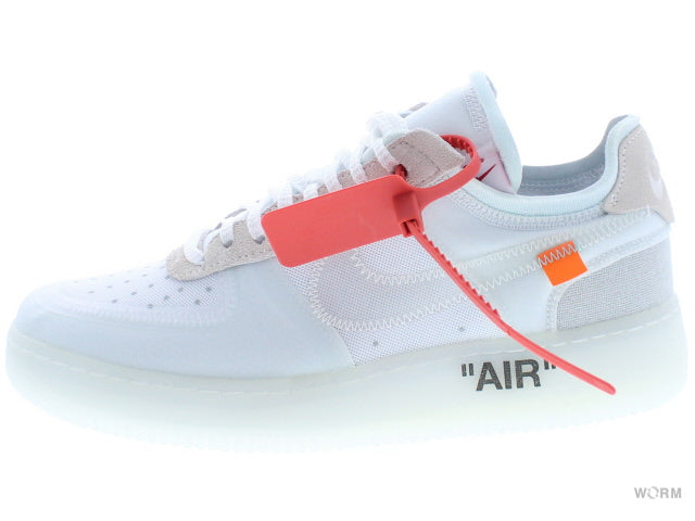 【US9.5】 NIKE THE:10 AIR FORCE 1 LOW OFF WHITE AO4606-100 【DS】