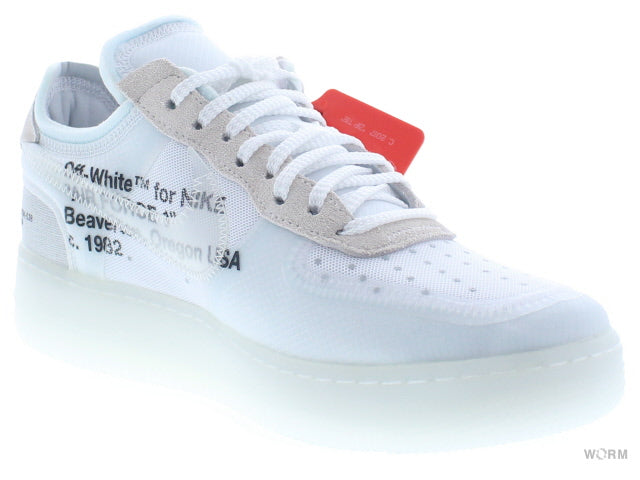 【US9.5】 NIKE THE:10 AIR FORCE 1 LOW OFF WHITE AO4606-100 【DS】