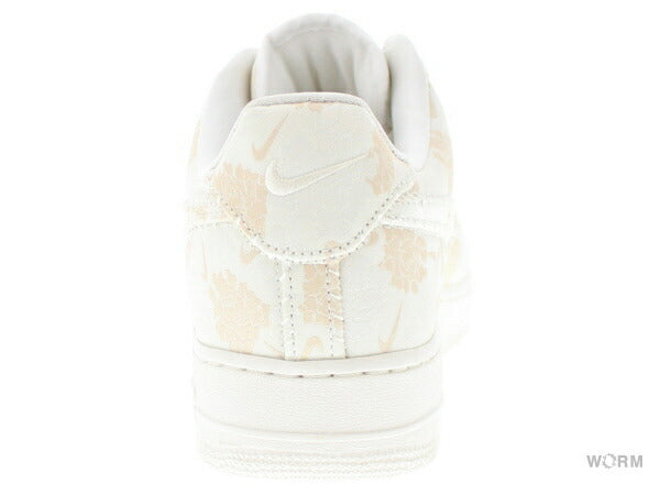 【US8】 NIKE AIR FORCE 1 07 PRM 3 Satin Floral Pale Ivory AT4144-100 【DS】