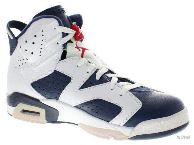 【US11.5】 AIR JORDAN 6 RETRO OLYMPIC 384664-130 【DS】-WORM OSAKA-WORM TOKYO WEB STORE-100% Authentic Sneakers