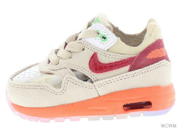 【US3C】 NIKE AIR MAX 1 / CLOT (TD) DH2492-100 【DS】