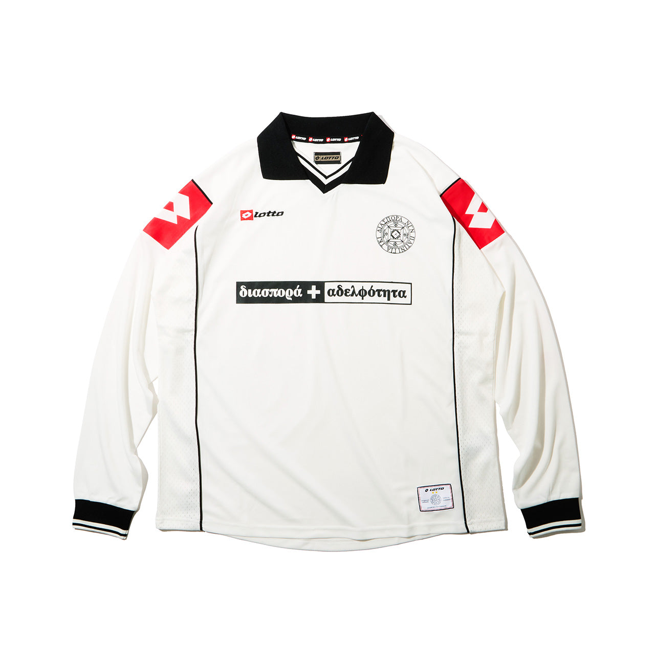 ウェア Diaspora Lotto Le Zebre Shirt White M Diaspora skateboards Lotto Le Zebre Shirt White Large | WORM TOKYO