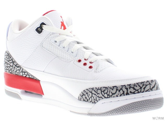 【US9.5】 AIR JORDAN 3 RETRO KATRINA 136064-116 【DS】