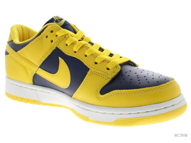 US9.5】 NIKE DUNK LOW Michigan 630358-741 【DS】