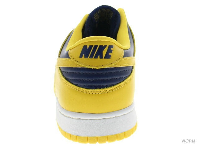 US9.5】 NIKE DUNK LOW Michigan 630358-741 【DS】